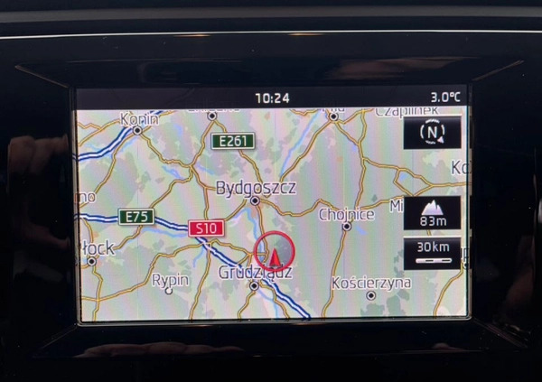 Skoda Octavia cena 37999 przebieg: 238000, rok produkcji 2015 z Świecie małe 529